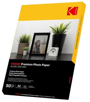 Фотопапір Kodak Premium А4 глянсовий 50 аркушів щільність 240 г/м²