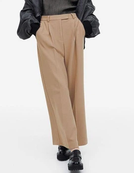 Штани H&M Ж1115977 (10962386) колір бежевий L