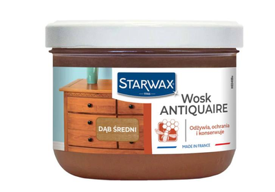 Воск в пасте Starwax Antiquaire, оттенок «Средний дуб», 375 мл (3365000430910)