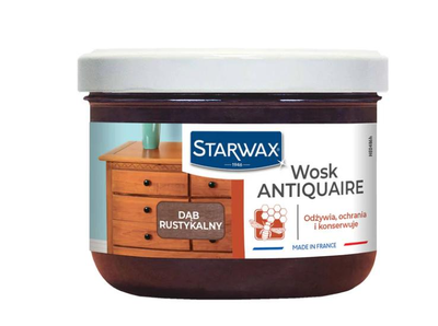 Воск в пасте Starwax Antiquaire, оттенок «Рустикальный дуб», 375 мл (3365000430897)