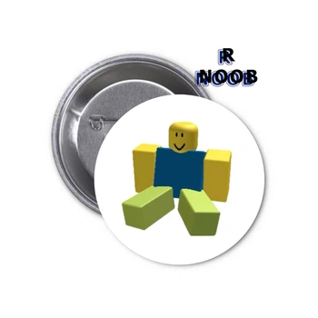 Значок Noob Roblox Нуб Роблокс #02