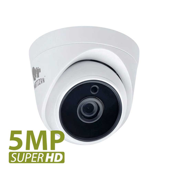 Купольна HD камера Partizan CDM-233H-IR SuperHD 2.0, 5Мп
