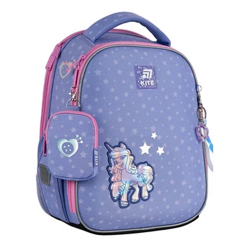 Школьный каркасный рюкзак Kite Education 555 My Little Pony Фиолетовый 14 л (LP25-555S)