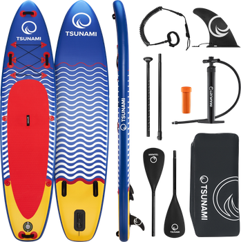 Надувна SUP дошка TSUNAMI 350 см з веслом Wave (P-5907739314239)