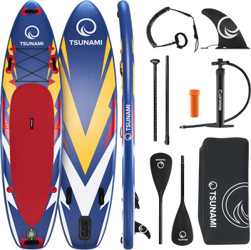 Надувна SUP дошка TSUNAMI 320 см з веслом Bolt (P-5907739314260)