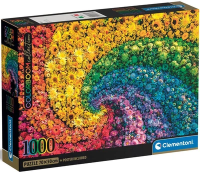 Пазли Clementoni Compact - ColorBoom. Вир / 1000 елементів (39779)