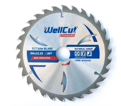 Пильный диск WellCut Standard WS30150 30Т 150x22.23 мм