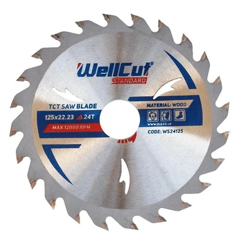 Пиляльний диск WellCut Standard WS24125 24Т 125x22.23 мм
