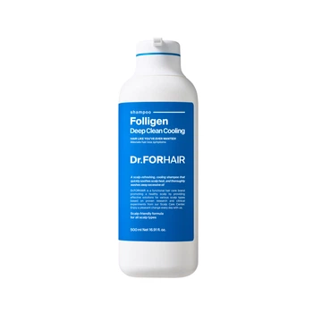Глубокоочищающий шампунь с эффектом охлаждения Dr.Forhair Folligen Deep Clean Cooling Shampoo, 500 мл