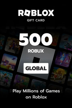 Карта поповнення Roblox Gift Card на 500 ROBUX | 5$ (USD)