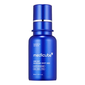 Сыворотка с экзосомами и спикулами для сужения пор Medicube One Day Exosome Shot Pore Ampoule 2000, 30 мл