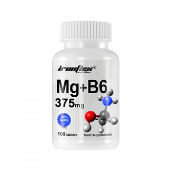 Витамины и минералы IronFlex Mg + B6, 100 таблеток