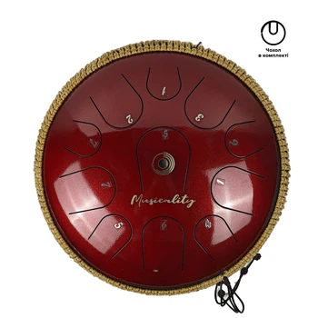 Ґлюкофон Musicality C14-RDP _TitanoDrum (глюкофон)