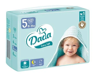 Підгузки дитячі Dada Extra Soft №5 (15-25кг) 42шт