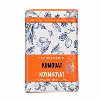 Мило туалетне PAPOUTSANIS PURE SOAP KUMKUAT, 150 г