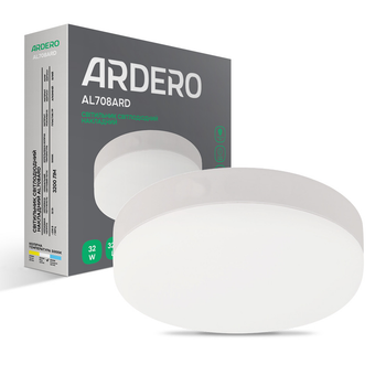 Светодиодный накладной светильник Ardero AL708ARD 32Вт 5000K белый