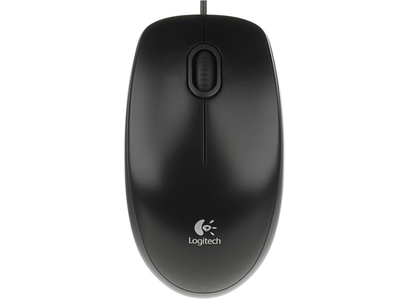 Миша Logitech B100 Optical Mouse Black (910-003357)