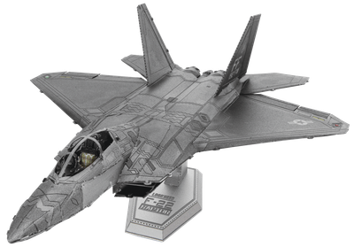 Металевий 3D конструктор "Американський винищувач F-22 Raptor"