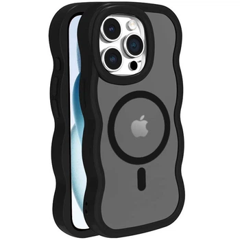 Чехол Solid with MagSafe для Apple iPhone 12 Pro (6.1") (Black) Epik (222657)
