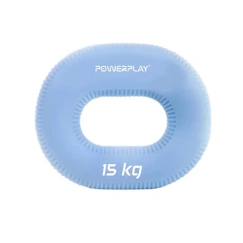 Эспандер кистевой силиконовый PowerPlay PP-4336 Hand Grip Light 15 кг (Голубой)