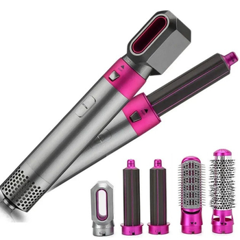 Фен мультистайлер 5в1 з кейсом Hot Air Styler з функціями надання об'єму, випрямлення