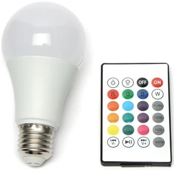 LED RGB лампа Anslut Standard Bulb з пультом ДК MAG-719 Світлодіодна лампа