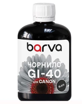 Чорнило Barva CANON GI-40 100 мл BLACK pigmented (CGI40-743)
