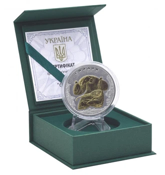 Монета Украина 10 гривен 2021 Серебро UNC Наследие (Спадок) (Ag 925, унция, 31.1 грамм в чистоте)