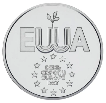 Монета Україна 5 гривень 2024 UNC День Європи