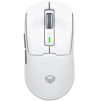 Мышка беспроводная игровая MEETION GW24 |2.4G/Bluetooth, 8000 DPI, 6кн., RGB, 600mAh| Белый