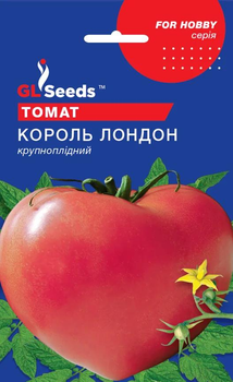 Насіння томат Король Лондон (0,1 г) помідор середньостиглий високорослий, For Hobby, TM GL Seeds