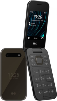 Мобильный телефон HMD 2660 4G Flip DS Black (6438409101495)