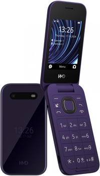 Мобильный телефон HMD 2660 4G Flip DS Violet (6438409101518)