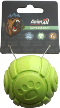 Игрушка AnimAll GrizZzly мячик с ароматом зелёного яблока зелёный 6см