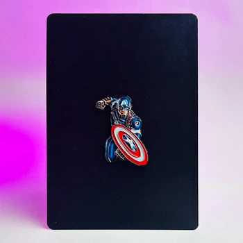 Значок пін Marvel (Captain America Shield)