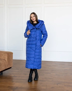 Fashions • Куртка жіноча зимова Ковдра Fashions 68 електрик (1877/а-мк)