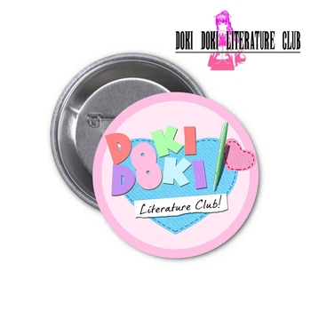 Значок Doki Doki Literature Club Литературный клуб Доки Доки DDLC #26