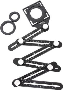 Linijka kątowa NEO Tools 6 ramion 72-351 (5907558458794)  