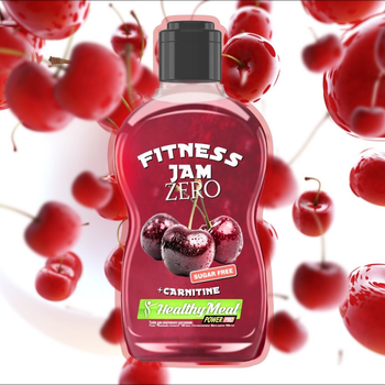 Фитнес джем Power Pro Fitness Jam Zero Sugar Free, 200 грам с карнитином - Вишня