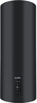 Вытяжка VENTOLUX ISOLA CILINDRO 35 BK (1200) ST MM