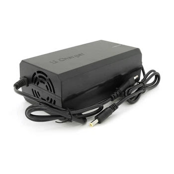 Зарядное устройство jinyi для аккумуляторов li ion 60v 67v 16s 5a штекер 5525 с Led индикацией