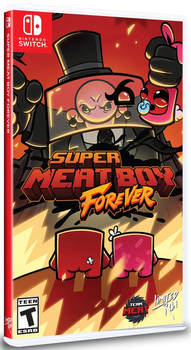 Гра для Nintendo Switch - Super Meat Boy Forever (вставка) (0819976026774)