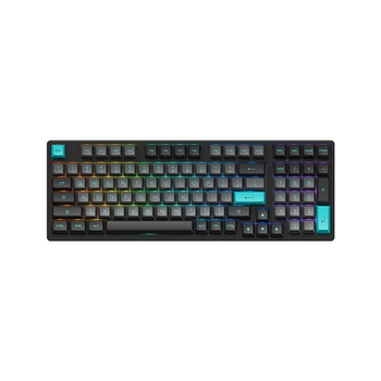 Akko 3098B Black&Cyan CS Jelly White EN/UKR RGB