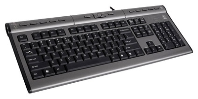 A4Tech KL-7MUU USB (Silver Grey)