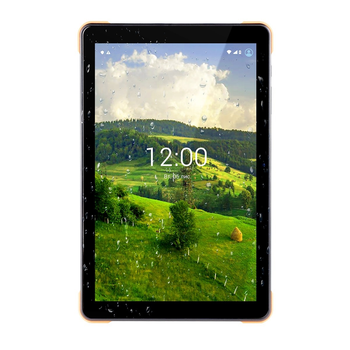Планшет Sigma mobile з 8-ядерним процесором Unisoc T616, 6 ГБ ОЗУ, 128 ГБ ПЗУ, 4G, 10.1", IP54, чорний/помаранчевий