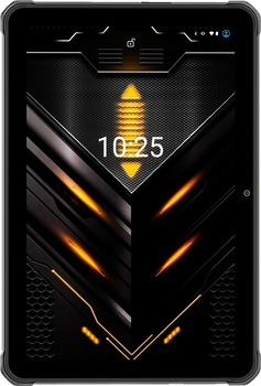 Планшет Sigma mobile з 8 ядрами, 10.4" IPS екраном, 256 ГБ, 15600 мАг, IP68 чорний