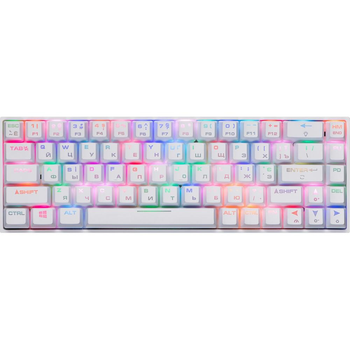 2E Gaming KG370 RGB Gateron Brown Switch White (2E-KG370UWT-BR)