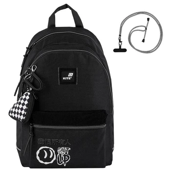 Рюкзак школьный для мальчика Kite Education teens K25-2575M-2 черный