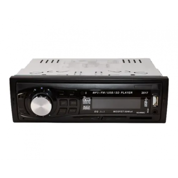 Автомагнітола однодинова 4х канальна 4x50W 1Din MP3 FM USB SD AUX магнітола в авто з пультом UKC 2017