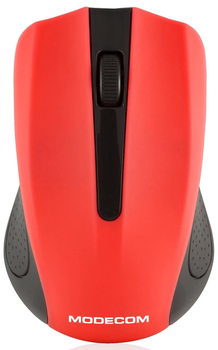 Миша Modecom MC-WM9, бездротова, 2кн., 1200dpi, нано ресівер чорно-червона (M-MC-0WM9-150)